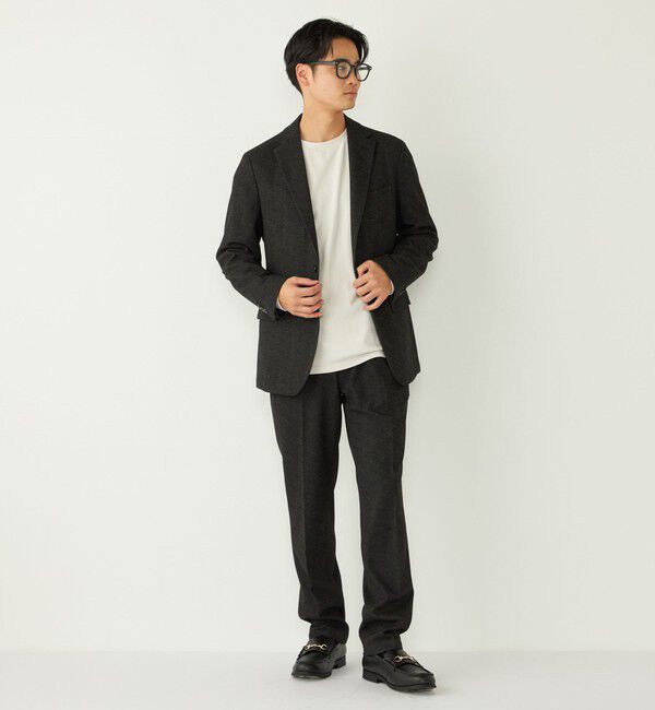 SHIPS Colors 「SHIPS Colors:〈吸水速乾〉スムース 微起毛 クルーネック ロンT」|Tシャツ・カットソー|