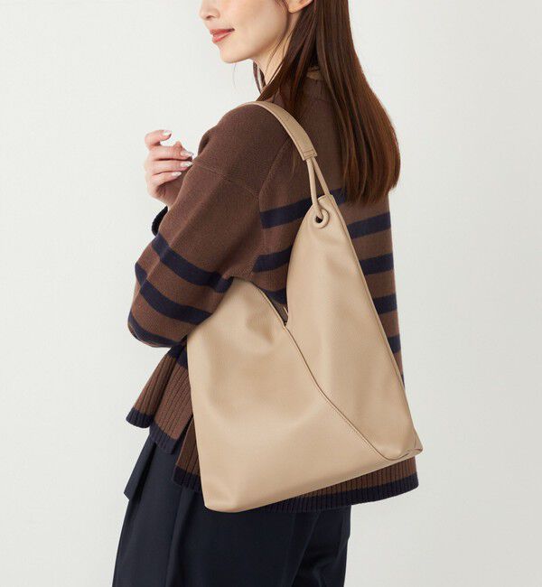 SHIPS Colors 「《予約》SHIPS Colors:Vカット ワンショルダー バッグ◆」|ショルダー・メッセンジャー|