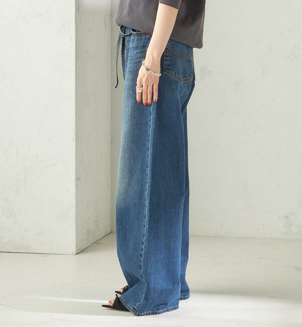 SHIPS for women「《予約》Levi&rsquo;s: XL STRAIGHT（ブルー）」|デニム|