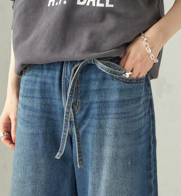 SHIPS for women「《予約》Levi&rsquo;s: XL STRAIGHT（ブルー）」|デニム|