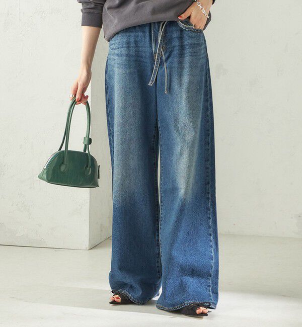 SHIPS for women「《予約》Levi&rsquo;s: XL STRAIGHT（ブルー）」|デニム|