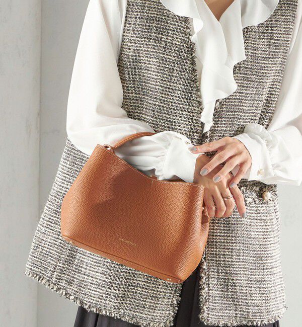 SHIPS for women「《予約》FEEL AND TASTE: boat S」|ショルダー・メッセンジャー|ブラウン