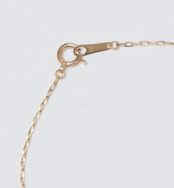 SHIPS「City Ambient Products: K10YG GRIME CUT LONG CABLE CHAIN BRACELET」|ブレスレット・バングル|