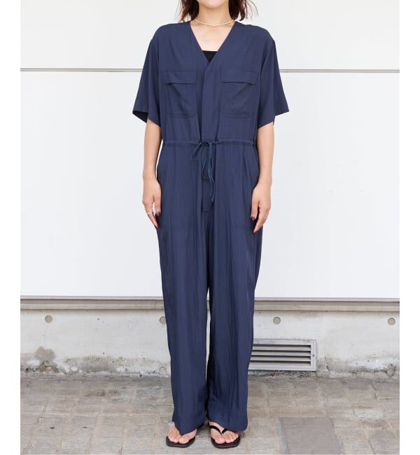 OUTDOOR PRODUCTS Usual Things「追加2 ダブルポケットVネックオールインワン」|オールインワン|