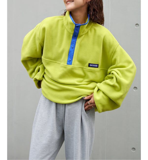 OUTDOOR PRODUCTS Usual Things「フリーススナップブルゾン ユニセックス着用可」|その他|