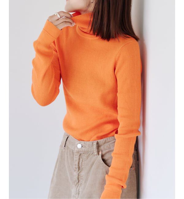 OUTDOOR PRODUCTS Usual Things「追加2 リブタートルニットプルオーバー」|ニット・セーター|