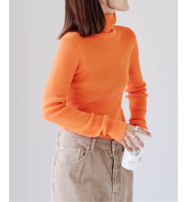 OUTDOOR PRODUCTS Usual Things「追加2 リブタートルニットプルオーバー」|ニット・セーター|