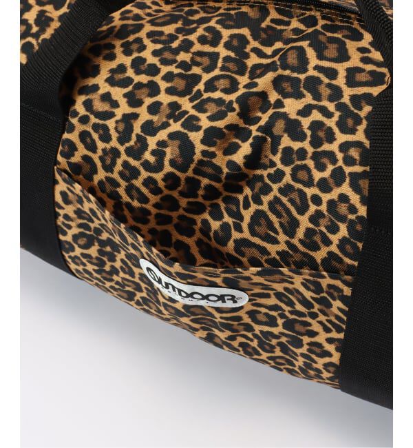 OUTDOOR PRODUCTS Usual Things「232 ROLL BOSTON X-LARGE ex LEOPARD」|ボストンバッグ|