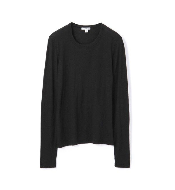 JAMES PERSE「スラブジャージー ロングスリーブプルオーバー WUA3361」|Tシャツ・カットソー|18 チャコールグレー