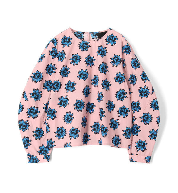 TOMORROWLAND BUYING WEAR「NO.6 BERRY コットン フラワープリントブラウス」|シャツ・ブラウス|