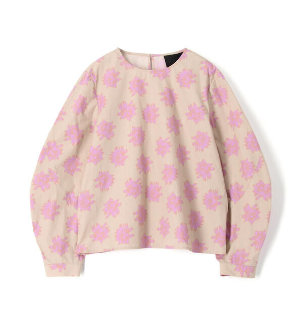 TOMORROWLAND BUYING WEAR「NO.6 BERRY コットン フラワープリントブラウス」|シャツ・ブラウス|