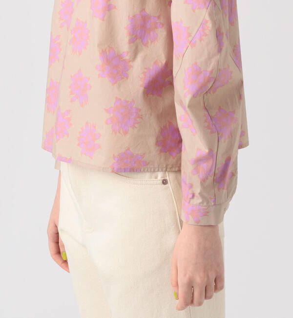 TOMORROWLAND BUYING WEAR「NO.6 BERRY コットン フラワープリントブラウス」|シャツ・ブラウス|