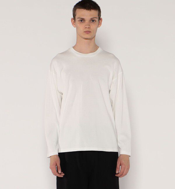 GALERIE VIE「コットン吊り天竺 ロングスリーブクルーネックカットソー」|Tシャツ・カットソー|