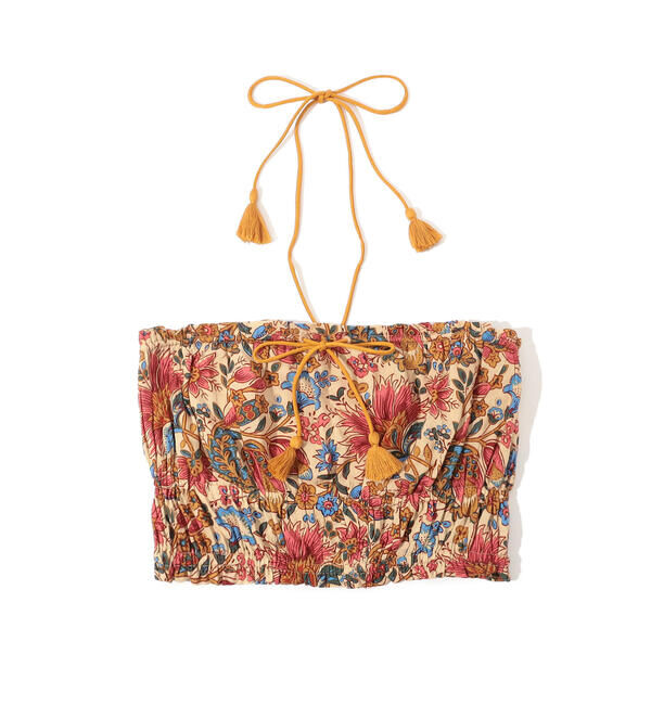 SOULEIADO「レーヨンエテプリント ビスチェ」|シャツ・ブラウス|