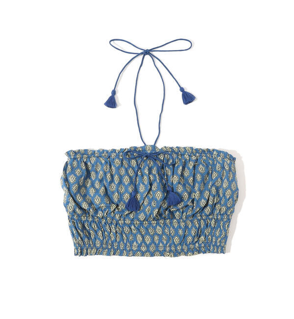 SOULEIADO「レーヨンエテプリント ビスチェ」|シャツ・ブラウス|