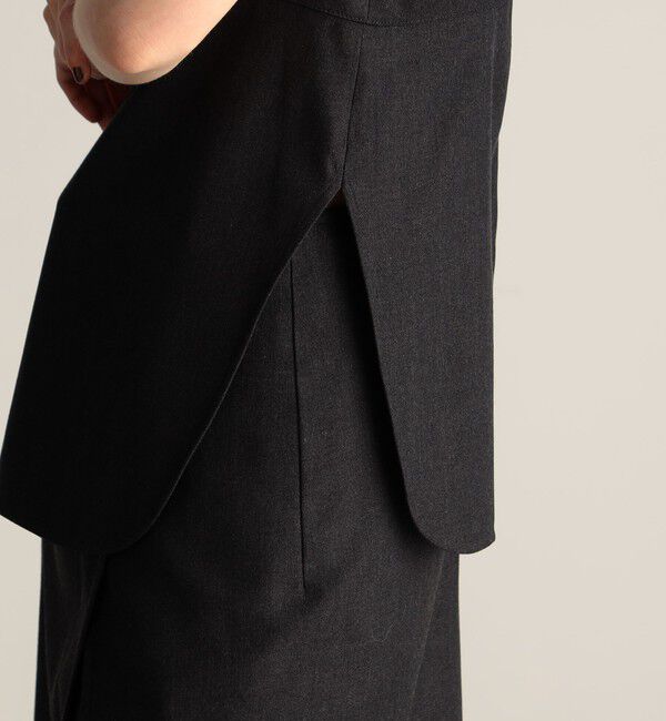 BACCA「ウールレーヨンツイル キャミソールトップ」|シャツ・ブラウス|