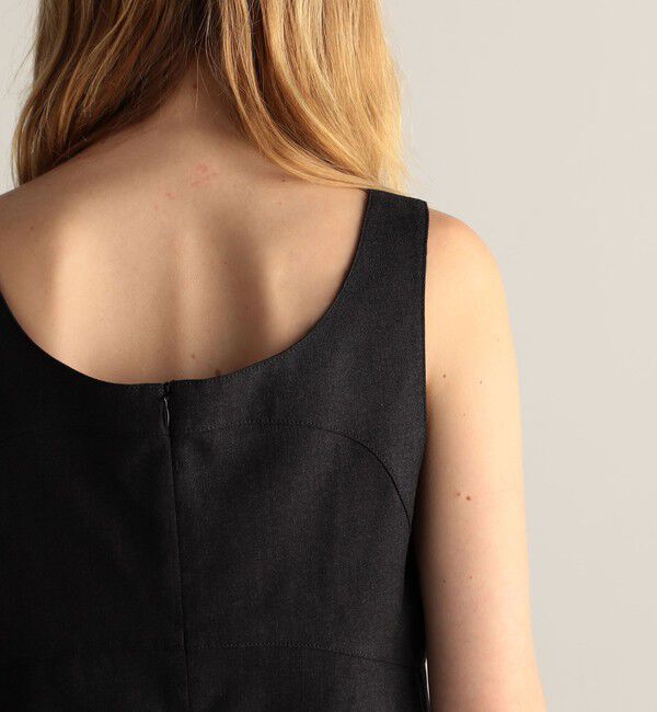 BACCA「ウールレーヨンツイル キャミソールトップ」|シャツ・ブラウス|