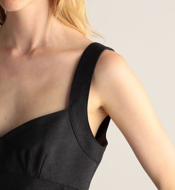 BACCA「ウールレーヨンツイル キャミソールトップ」|シャツ・ブラウス|