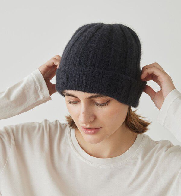 JAMES PERSE「テクスチャードカシミヤビーニー ALTC0509」|ニット帽|