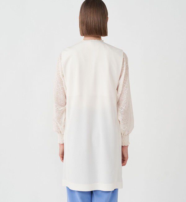 Ballsey「ドライアムンゼン クルーネックロングジレ」|ベスト・ジレ|