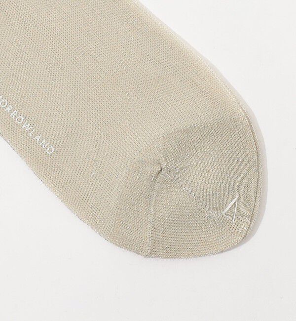 TOMORROWLAND GOODS「TOMORROWLAND ラメシアーソックス」|ソックス|