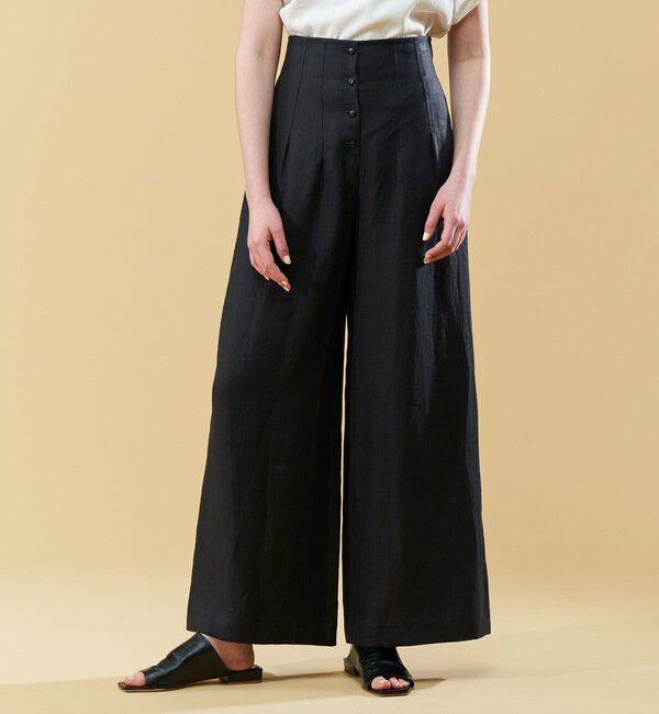 DES PRES「ヘンプツイル ハイウエストコルセットパンツ」|その他|