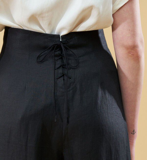 DES PRES「ヘンプツイル ハイウエストコルセットパンツ」|その他|