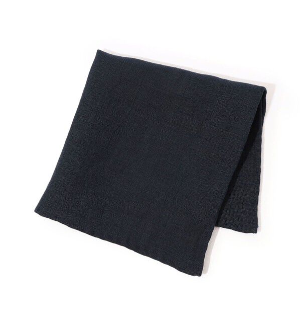 TOMORROWLAND GOODS「TOMORROWLAND リネンソリッド ポケットチーフ」|その他|69 ネイビー