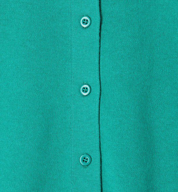 CABaN「コットンカシミヤ クルーネックカーディガン」|カーディガン|