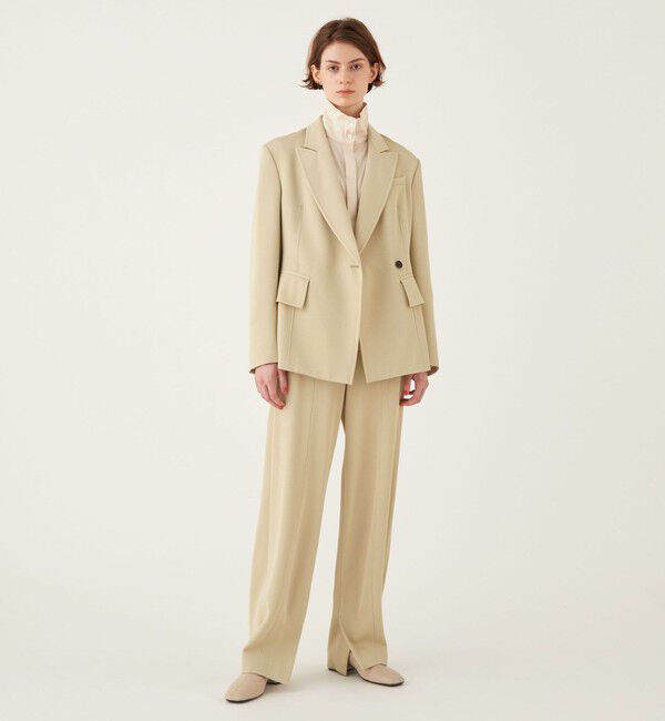 DES PRES「ルナマレツイル カーブパンツ」|スラックス|