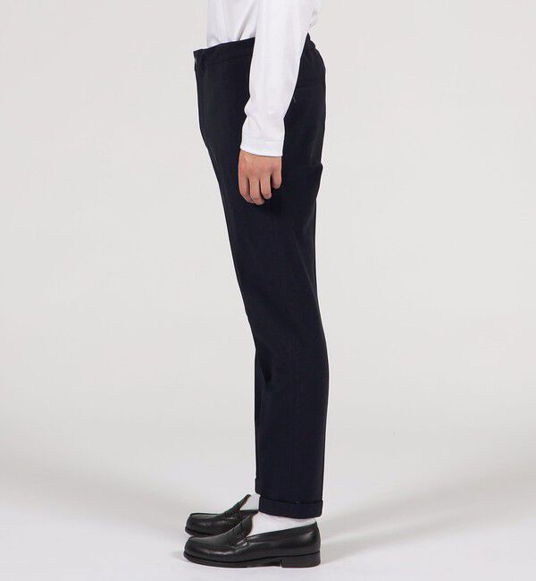 TOMORROWLAND MENS「2wayストレッチミラノリブ イージースラックス」|スラックス|