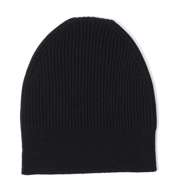 GALERIE VIE「ウーステッドウール ニットキャップ」|ニット帽|69 ネイビー