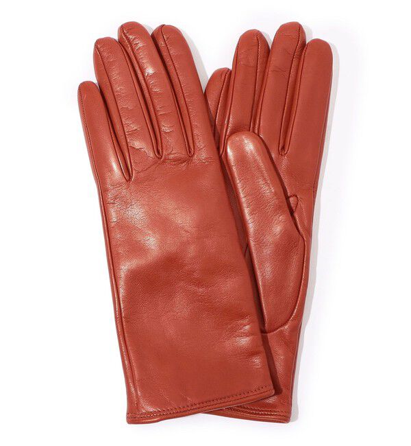 TOMORROWLAND GOODS「GALA GLOVES ソリッドグローブ」|手袋|29 ダークオレンジ