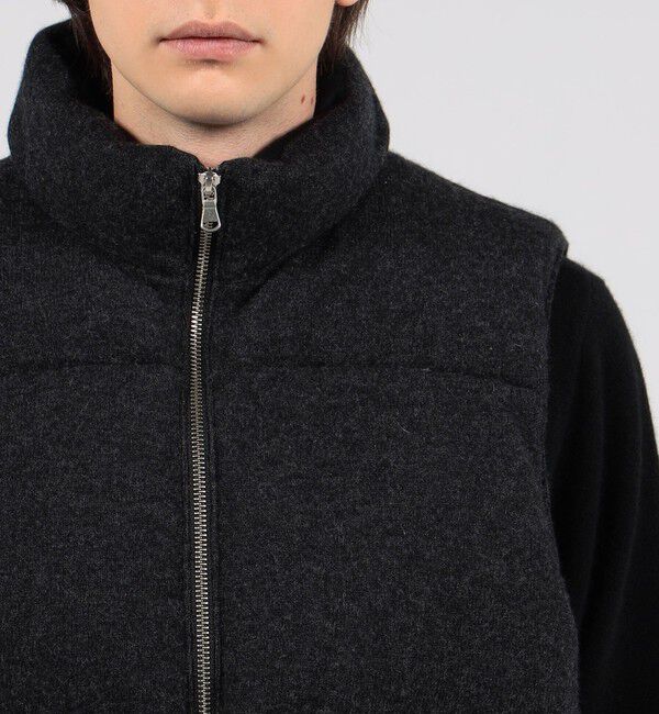 TOMORROWLAND MENS「カシミヤ ニットダウンベスト」|ダウンベスト・ベスト|