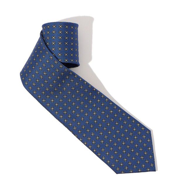 TOMORROWLAND GOODS「ERRICO FORMICOLA シルク 小紋柄ネクタイ」|ネクタイ・蝶ネクタイ|68 ネイビー系