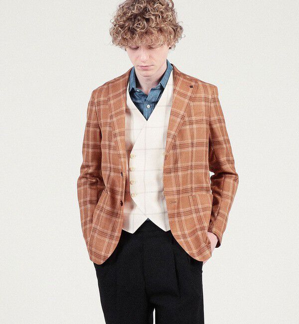 TOMORROWLAND BUYING WEAR「TAGLIATORE G-DAKAR シングルブレステッド2Bジャケット」|テーラードジャケット|