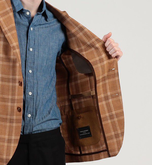 TOMORROWLAND BUYING WEAR「TAGLIATORE G-DAKAR シングルブレステッド2Bジャケット」|テーラードジャケット|