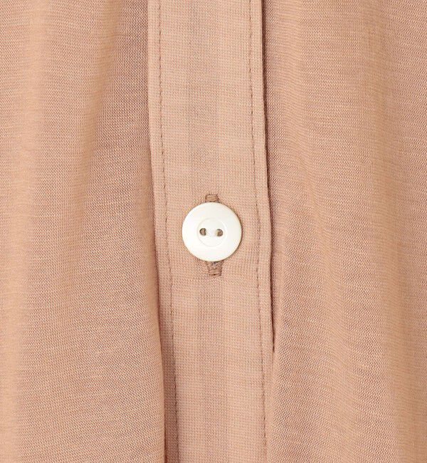 BACCA「シルクジャージーシャツカットソー」|シャツ・ブラウス|