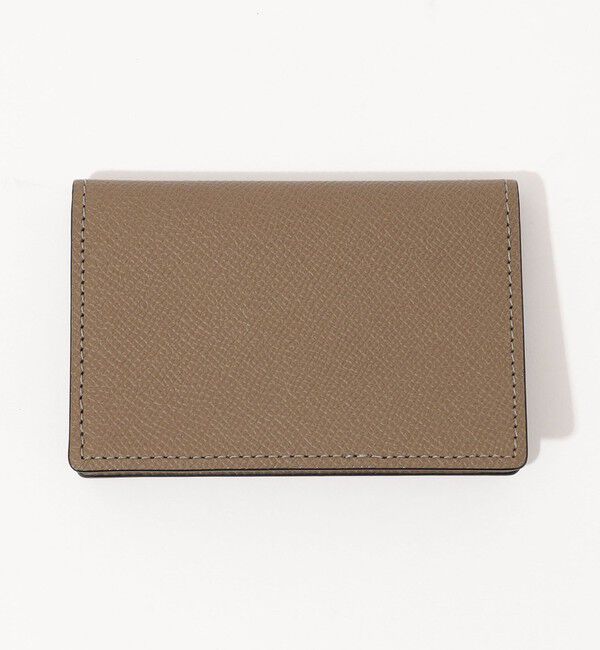 TOMORROWLAND GOODS「【別注】BROOKLYN MUSEUM シュリンクレザー マチカードケース」|名刺入れ・カードケース|