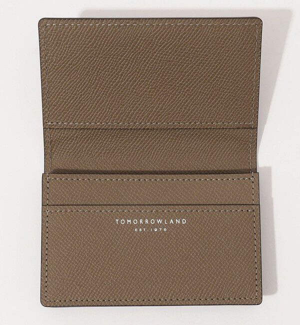 TOMORROWLAND GOODS「【別注】BROOKLYN MUSEUM シュリンクレザー マチカードケース」|名刺入れ・カードケース|