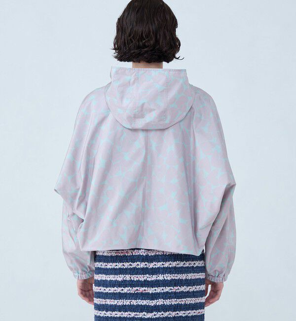 TOMORROWLAND collection「ハートプリント フーデットブルゾン」|ブルゾン・スタジャン|