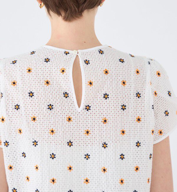 TOMORROWLAND collection「リーシェフラワー ペタルスリーブブラウス」|シャツ・ブラウス|