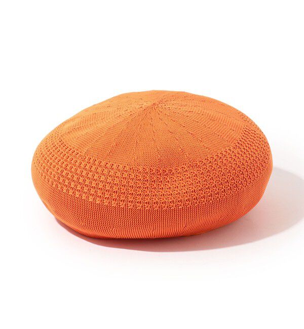 TOMORROWLAND GOODS「KIJIMA TAKAYUKI POLY KNIT BERET」|ハンチング・ベレー帽|27 オレンジ