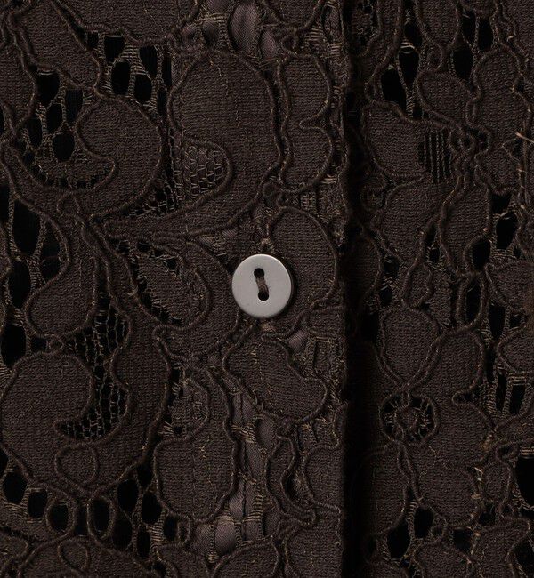 TOMORROWLAND GOODS「BAUM UND PFERDGARTEN　MARIA　レースシャツ」|シャツ・ブラウス|