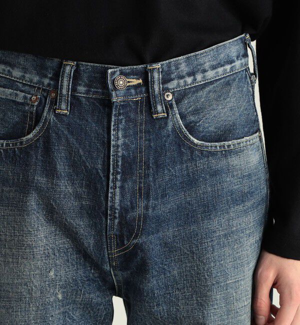 Edition「ウォッシュガーメント 5ポケットデニムパンツ」|デニム|