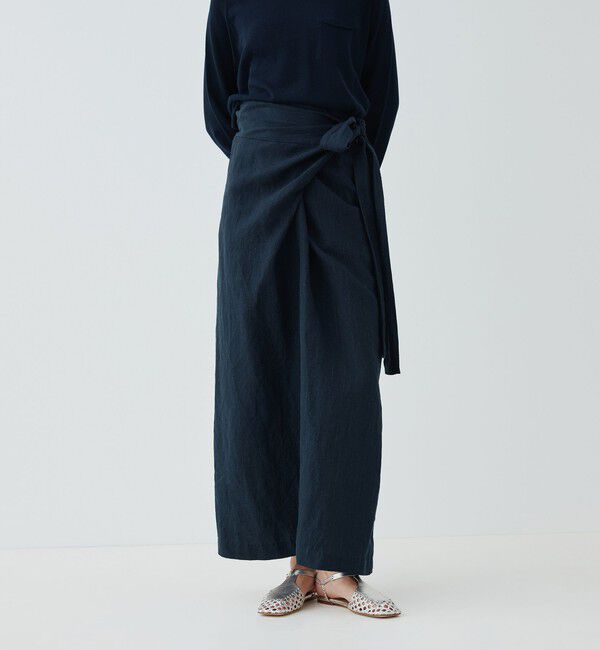 GALERIE VIE「 マリンカナパ オーバーラップスカート」|スカート|