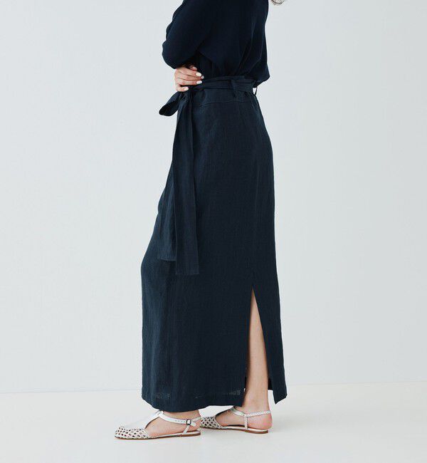 GALERIE VIE「 マリンカナパ オーバーラップスカート」|スカート|