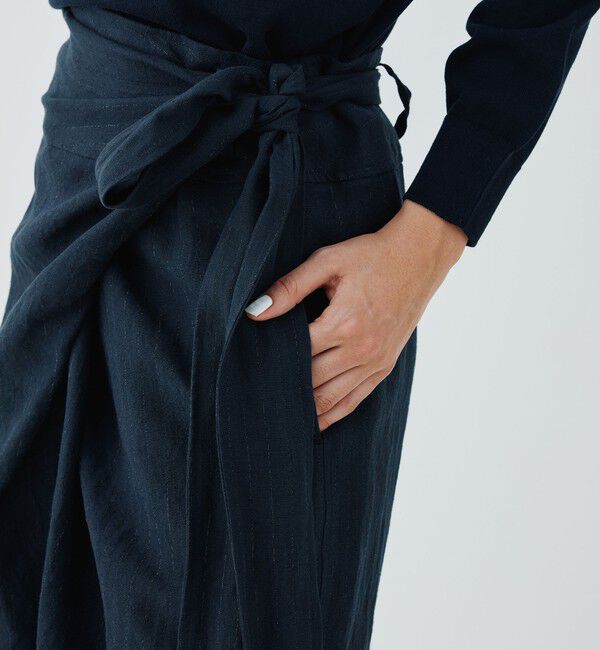 GALERIE VIE「 マリンカナパ オーバーラップスカート」|スカート|