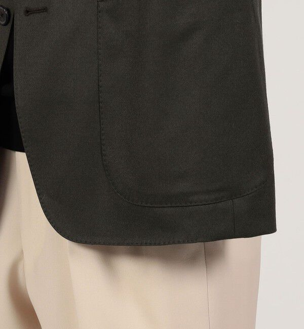 TOMORROWLAND BUYING WEAR「CARUSO BUTTERFLY JK ウールシングルブレステッド 2Bジャケット」|テーラードジャケット|