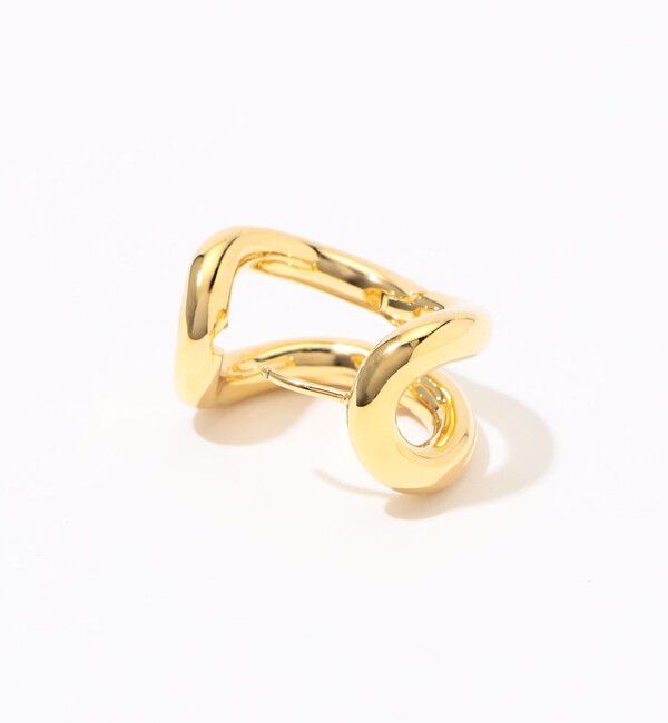 TOMORROWLAND GOODS「LIE STUDIO STEFFIE ゴールドピアス」|ピアス|